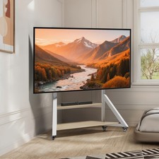 Corner TV Floor Stand with 2