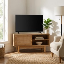 Manila Oak Rattan 1 Door