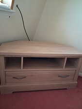 Corner TV Unit Oak Colour
