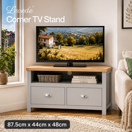 Levede corner stand small - tv,